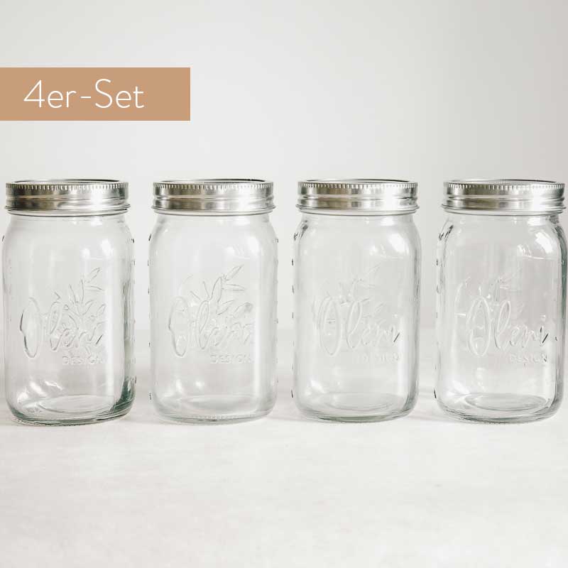Oleni Mason Jar | Wide | 1 L - Image 5