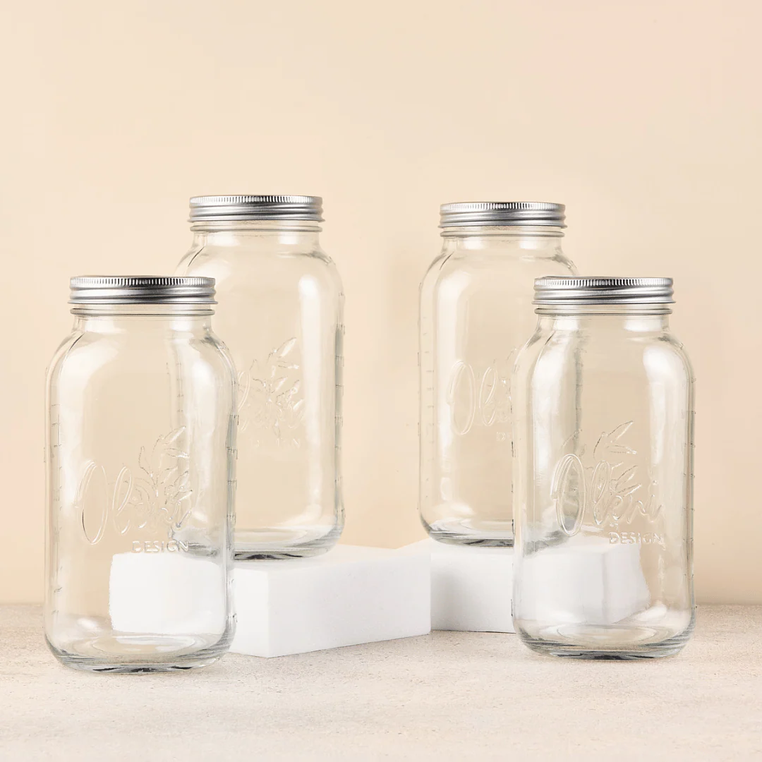 Oleni Mason Jar | Wide | 2 L - Image 3