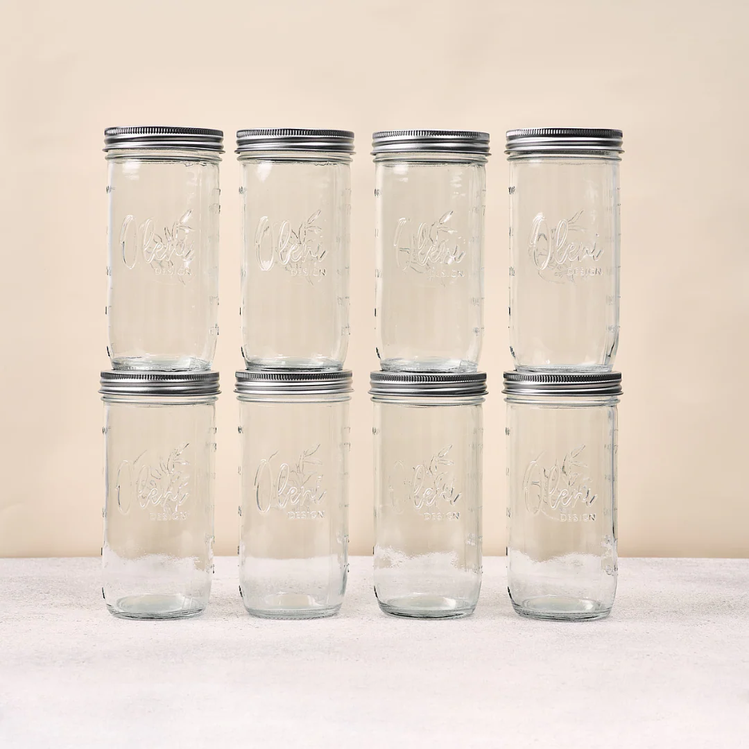 Oleni Mason Jar | Wide | 0.75 L - Image 6