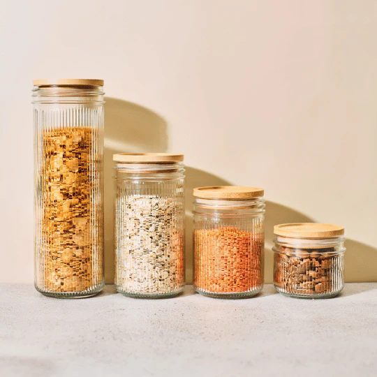 Ripple Mason Jar | Wide | 0.6 L - Image 3