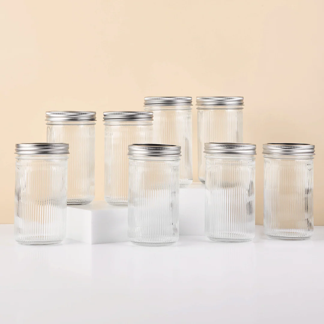 Ripple Mason Jar | Wide | 0.6 L - Image 7