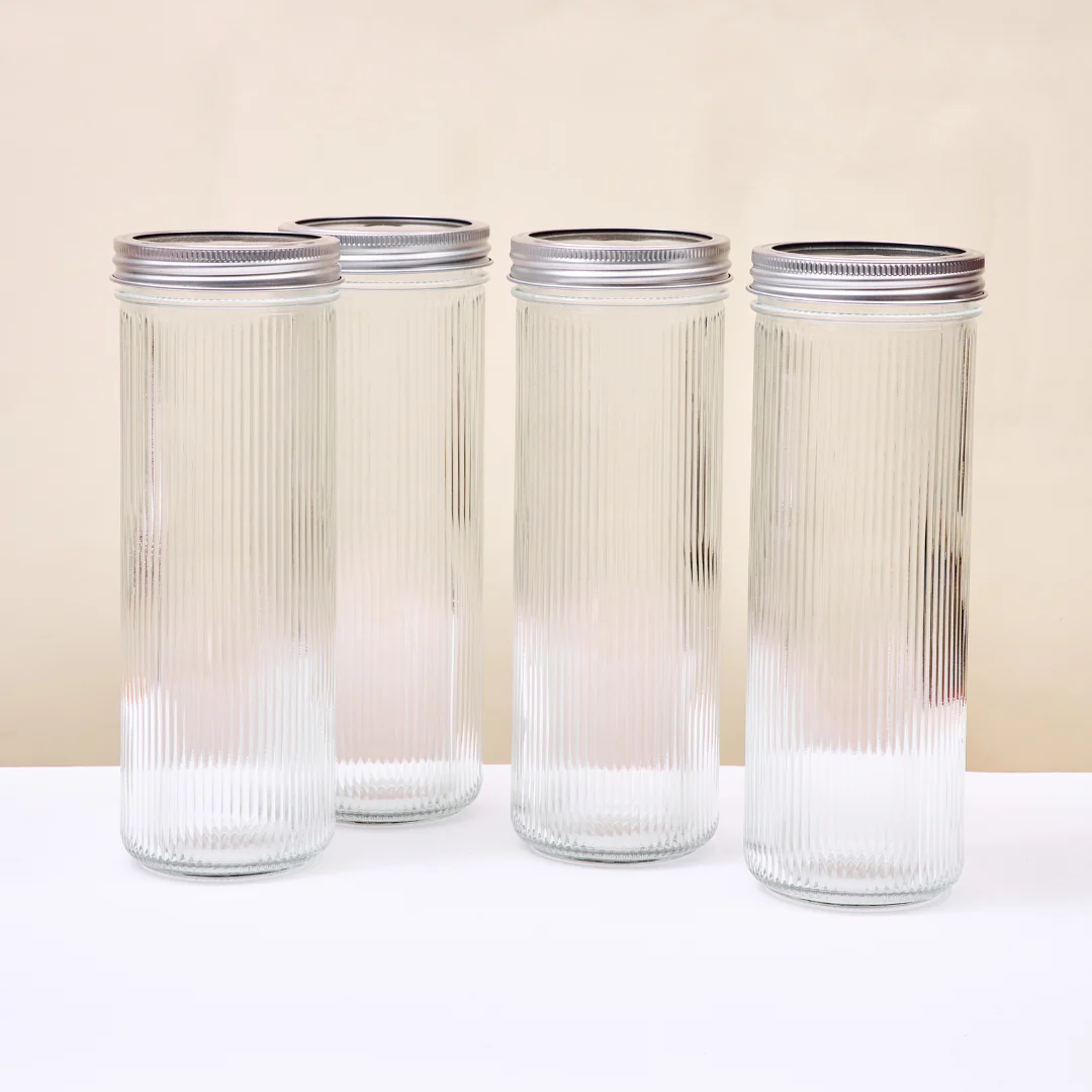 Ripple Mason Jar | Wide | 1 L - Image 5
