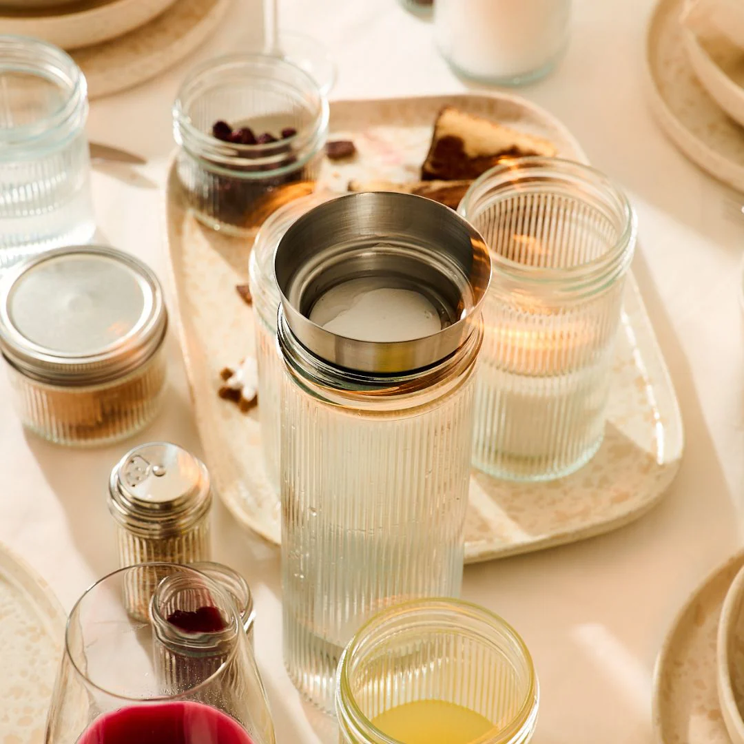 Ripple Mason Jar | Wide | 1 L - Image 6