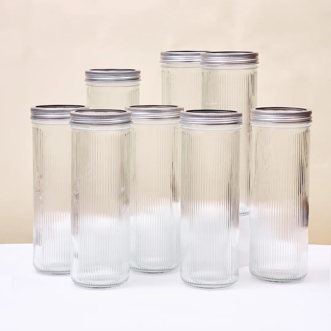 Ripple Mason Jar | Wide | 1 L - Image 9