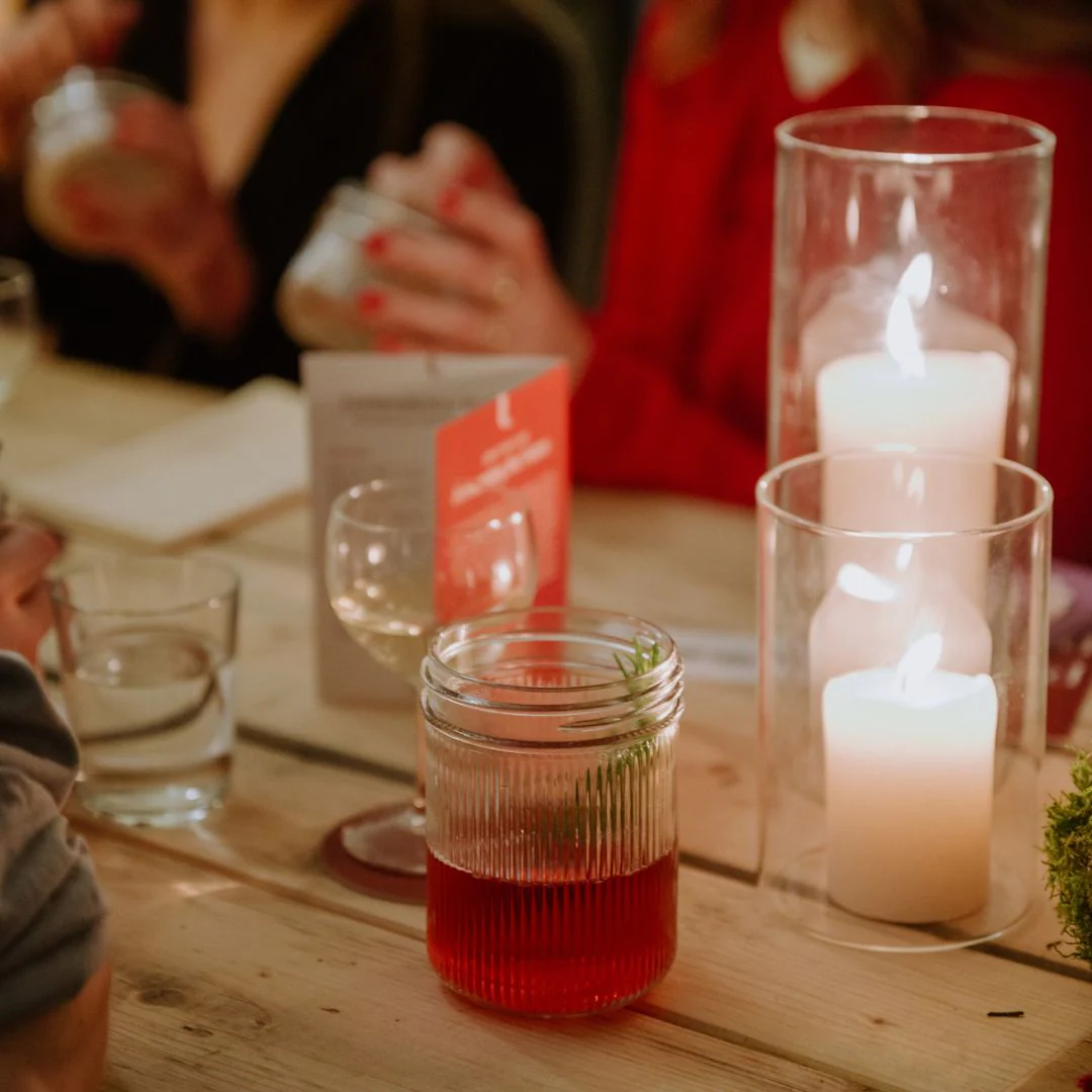 Windlicht mit Kerze - Image 7